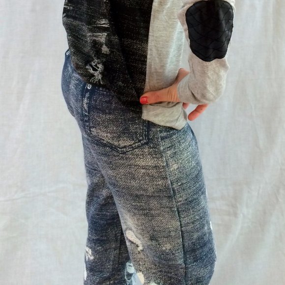 Denim Jogger Pants - Picture 3 of 3